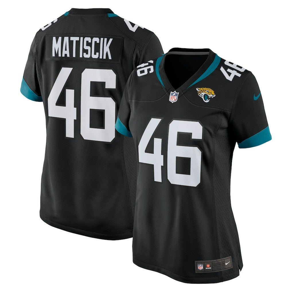 Ross Matiscik Jacksonville Jaguars Women's Game Jersey - Black