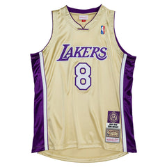 Kobe Bryant Los Angeles Lakers Hall of Fame Class of 2020 #8 Authentic Jersey - Gold