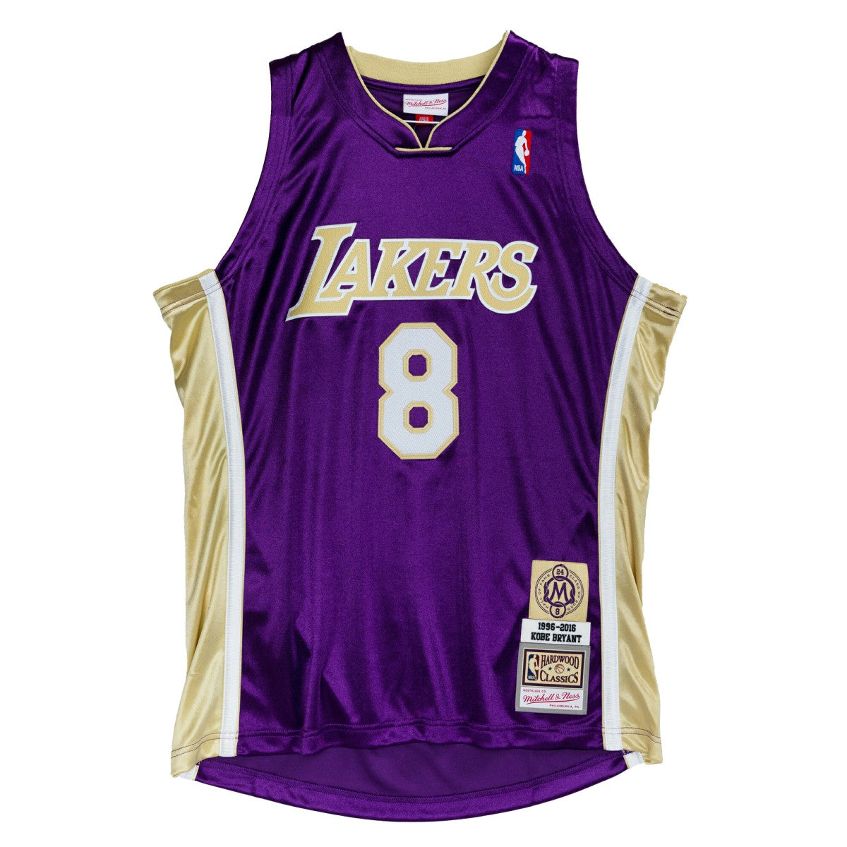 Kobe Bryant Los Angeles Lakers Hall of Fame Class of 2020 #8 Authentic Jersey - Purple