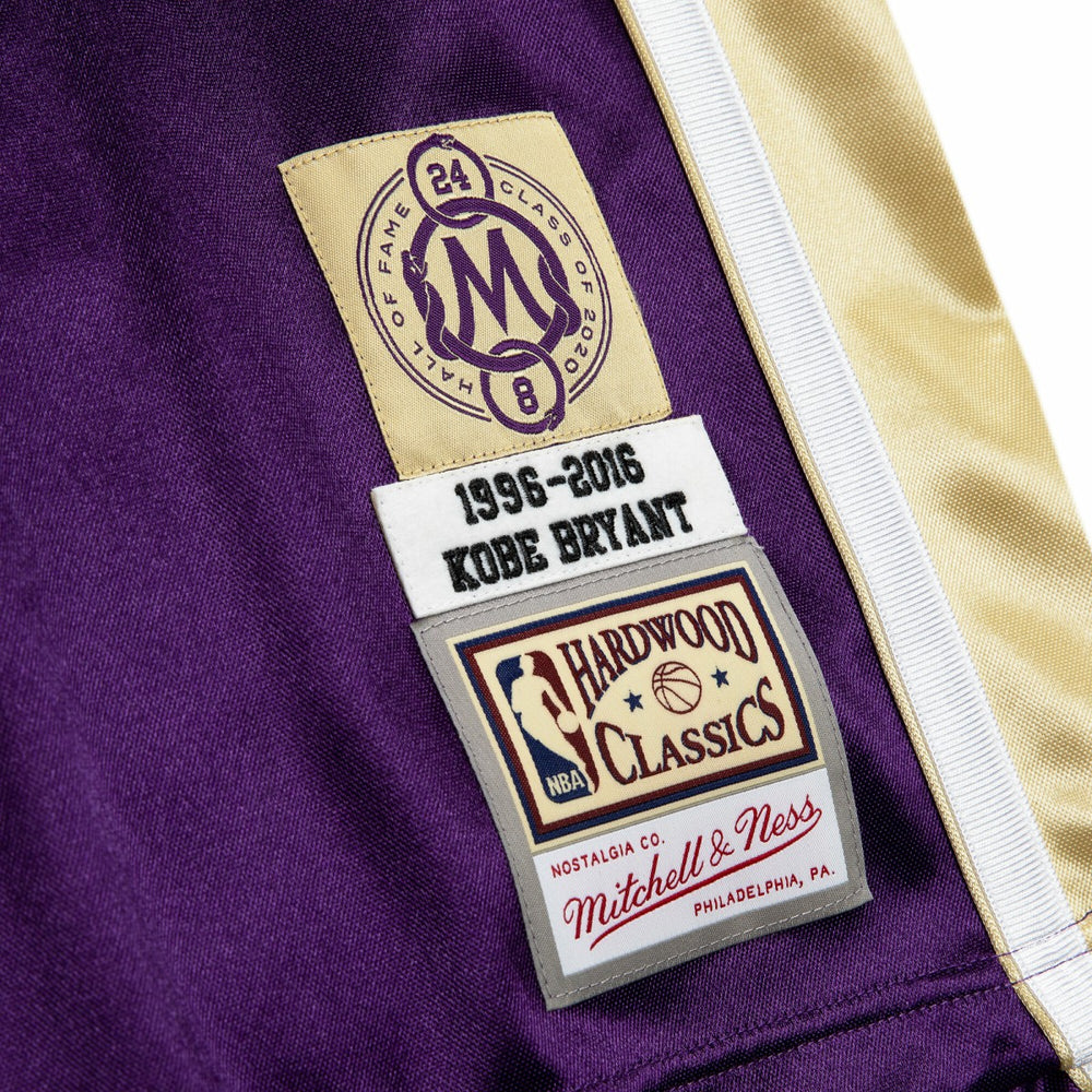 Kobe Bryant Los Angeles Lakers Hall of Fame Class of 2020 #8 Authentic Jersey - Purple