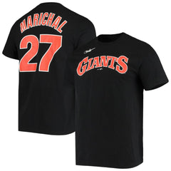 Juan Marichal San Francisco Giants Name & Number T-Shirt Black | Nike
