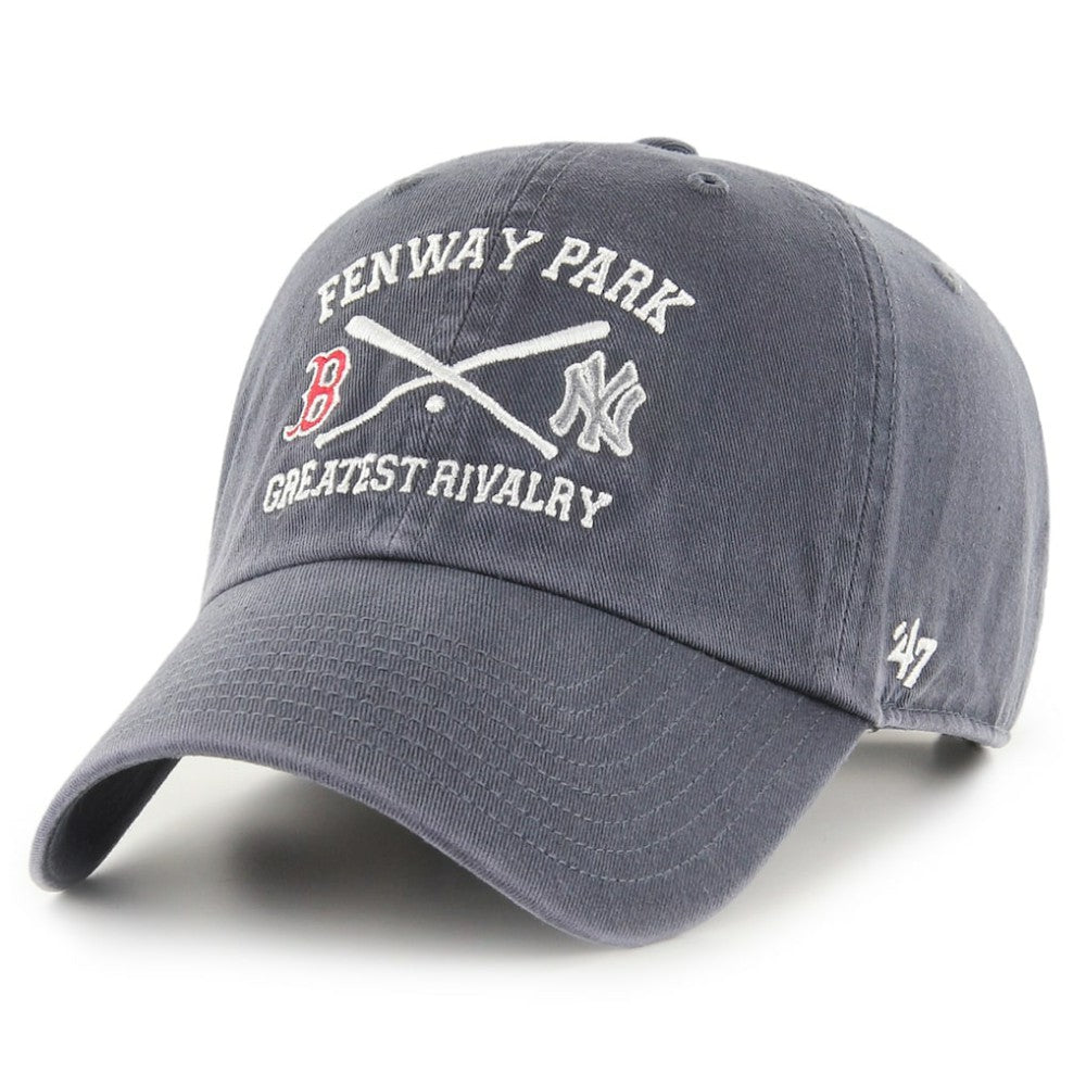 Boston Red Sox Greatest Rivalry Clean Up Adjustable Hat Navy | 47 brand