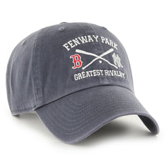 Boston Red Sox Greatest Rivalry Clean Up Adjustable Hat Navy | 47 brand