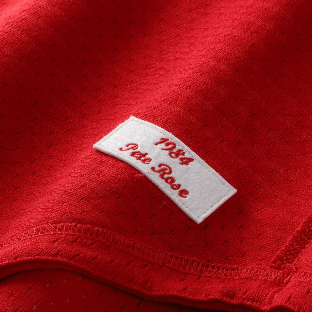 Pete Rose Cincinnati Reds Authentic Batting Practice Jersey Red | Mitchell & Ness
