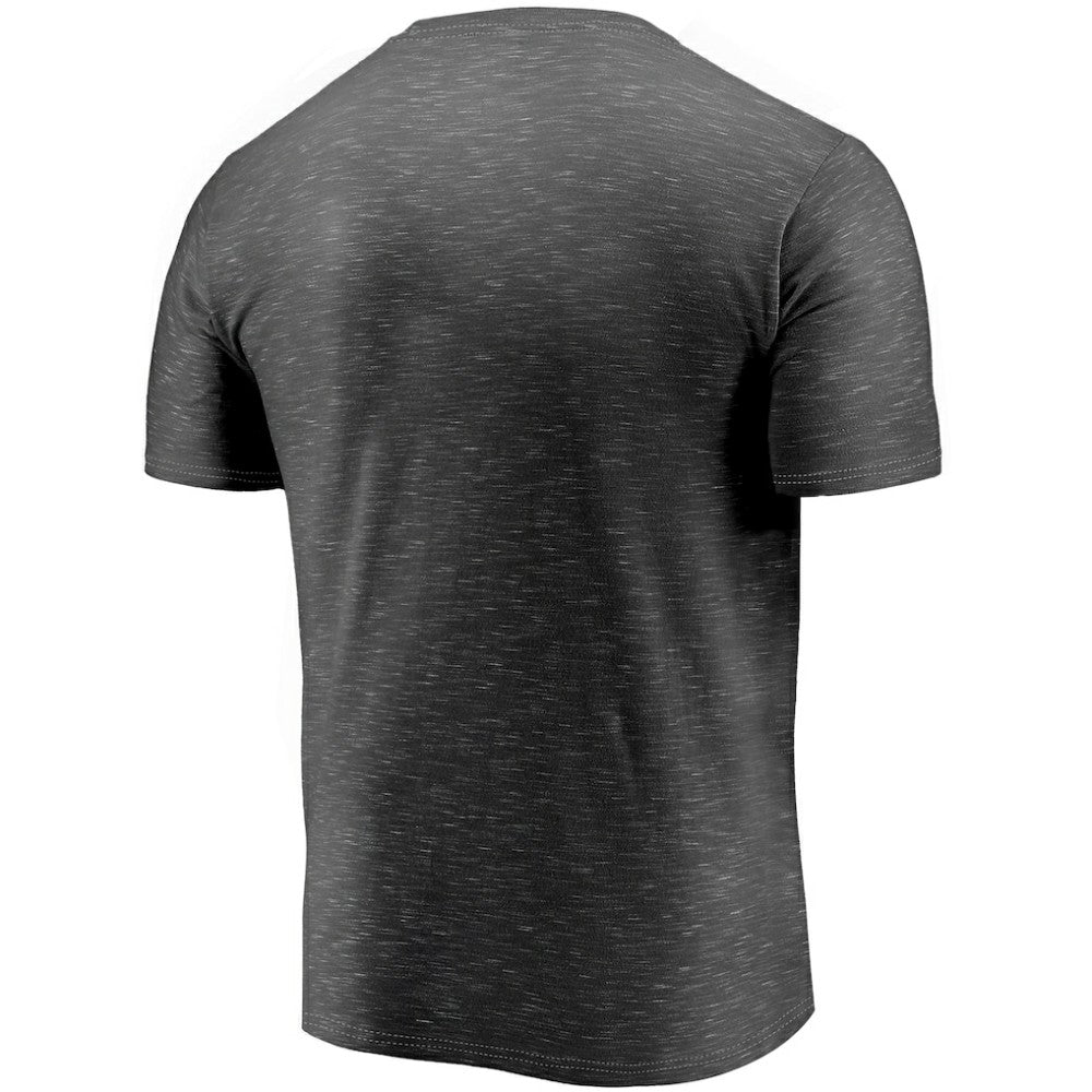 Chicago White Sox Official Logo Space Dye T-Shirt Charcoal
