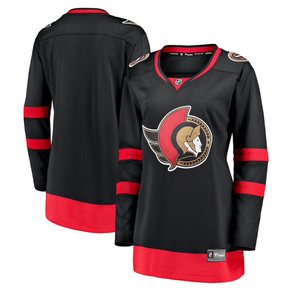 Ottawa Senators Fanatics Women's Home Breakaway Jersey Black