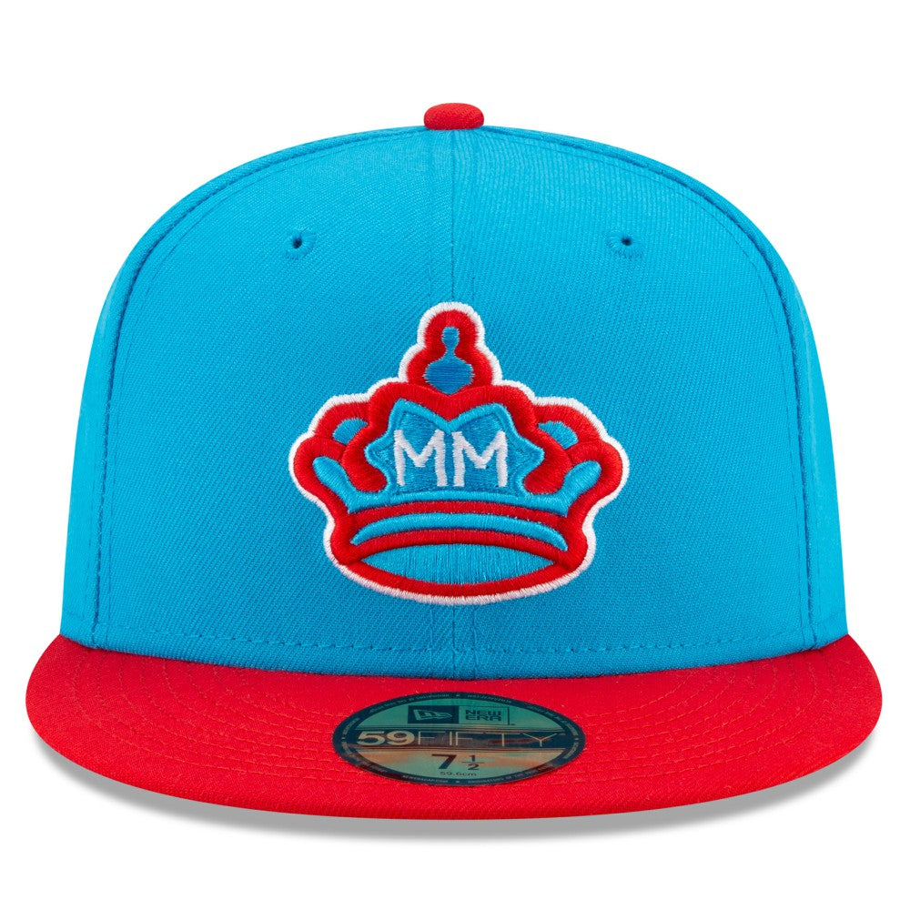 Miami Marlins 2021 City Connect 59FIFTY Fitted Hat Blue/Red | New Era