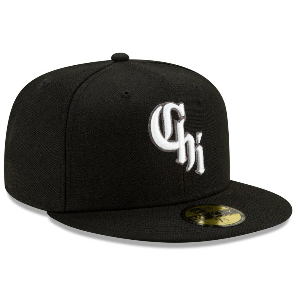Chicago White Sox 2021 City Connect 59FIFTY Fitted Hat Black | New Era