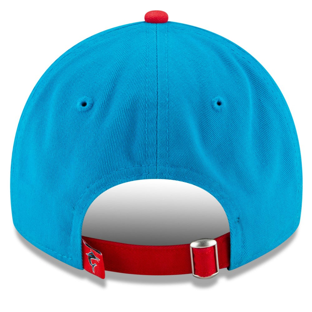 Miami Marlins 2021 City Connect 9TWENTY Adjustable Hat Blue/Red | New Era