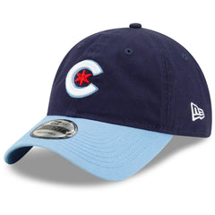 Chicago Cubs 2021 City Connect 9TWENTY Adjustable Hat Navy/Light Blue | New Era