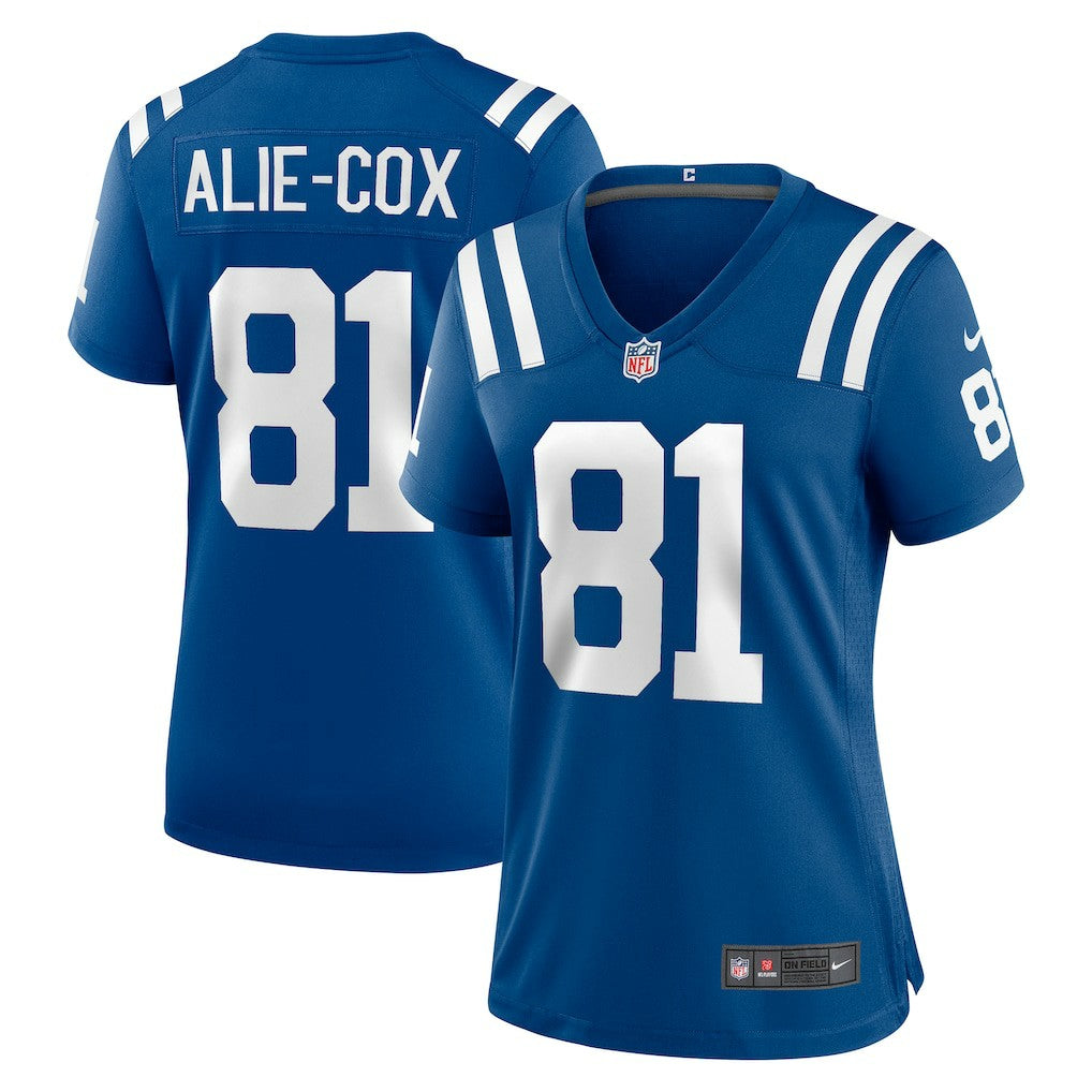 Mo Alie-Cox Indianapolis Colts Women's Team Game Jersey - Royal