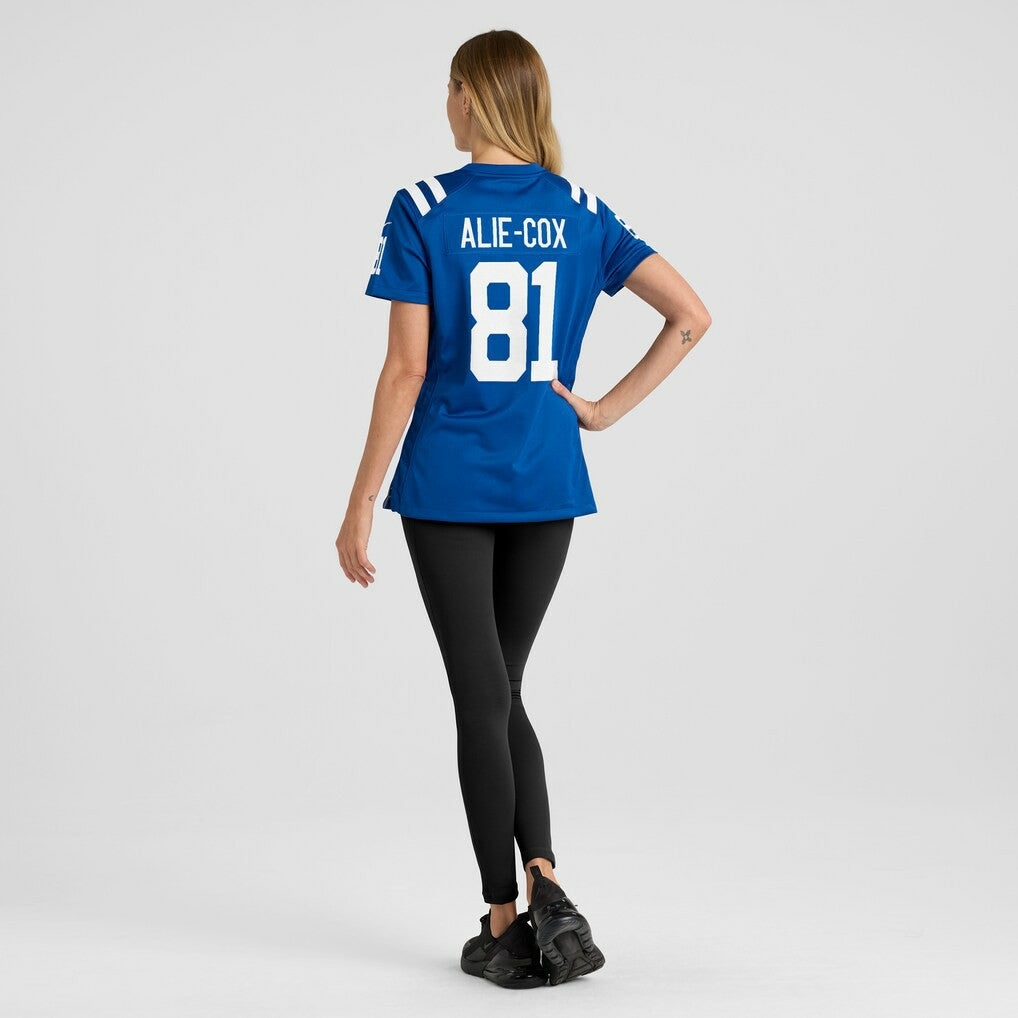 Mo Alie-Cox Indianapolis Colts Women's Team Game Jersey - Royal