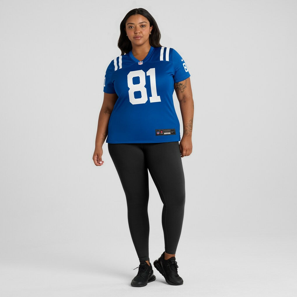 Mo Alie-Cox Indianapolis Colts Women's Team Game Jersey - Royal
