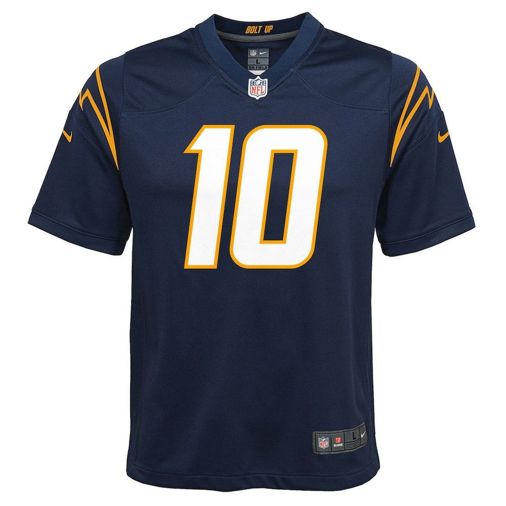 Justin Herbert Los Angeles Chargers Youth Game Jersey - Navy