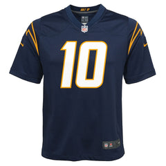 Justin Herbert Los Angeles Chargers Youth Game Jersey - Navy