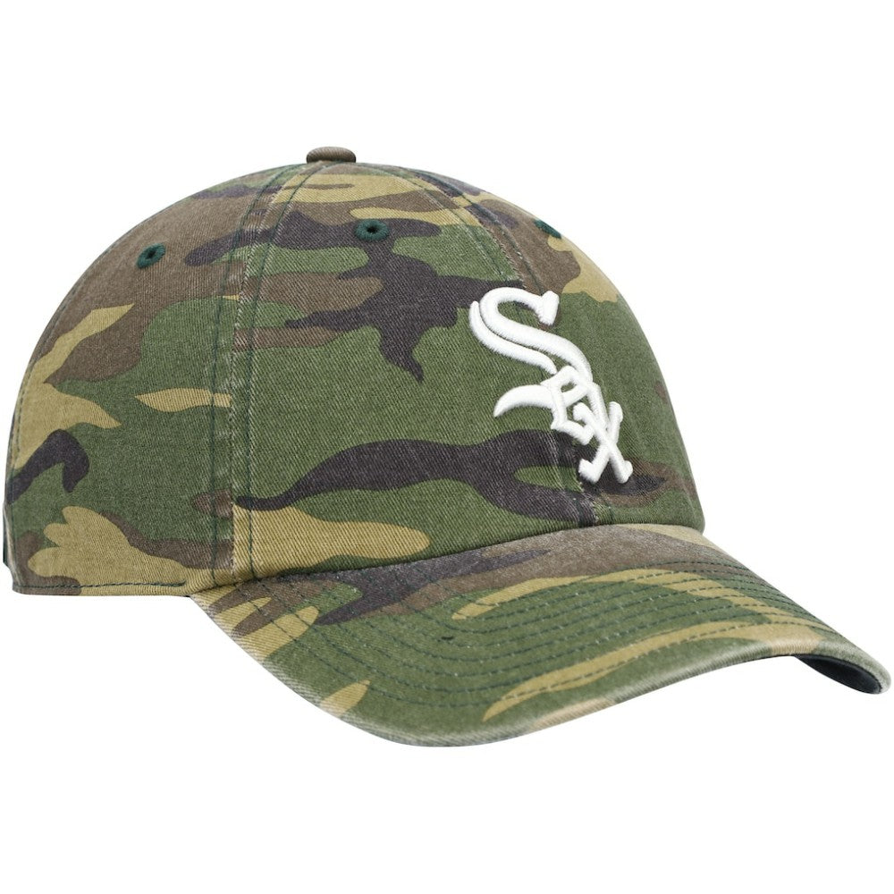Chicago White Sox Team Clean Up Adjustable Hat Camo | 47 brand
