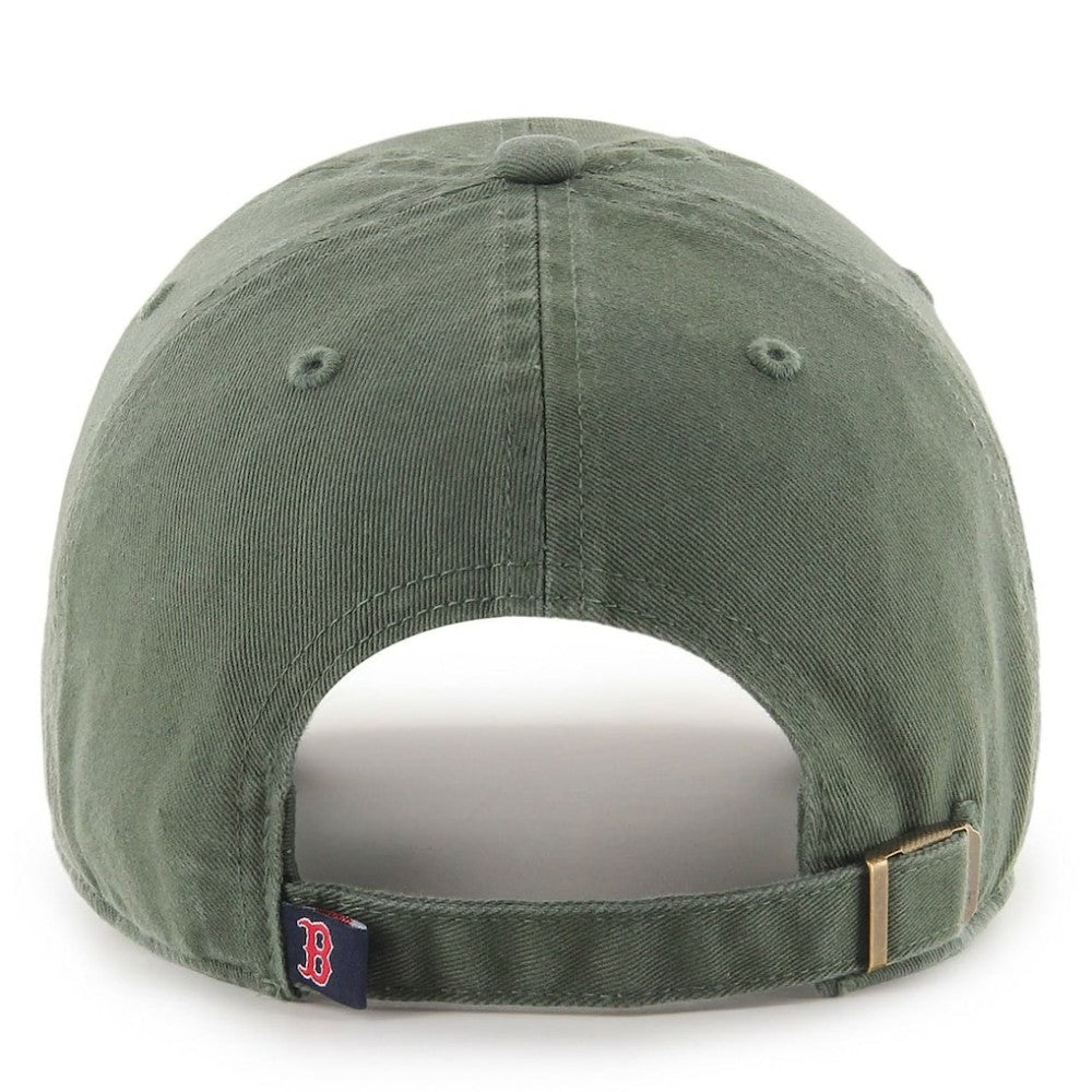 Boston Red Sox Moss Clean Up Adjustable Hat Green | 47 brand