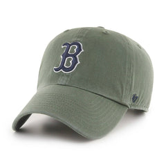 Boston Red Sox Moss Clean Up Adjustable Hat Green | 47 brand