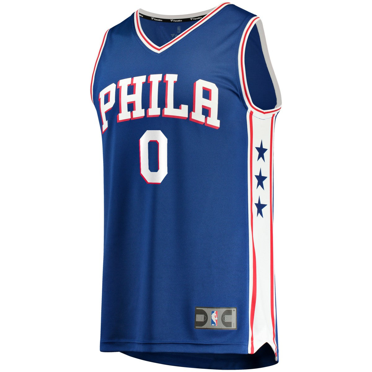Tyrese Maxey Philadelphia 76ers Fast Replica Jersey Royal - Icon Edition