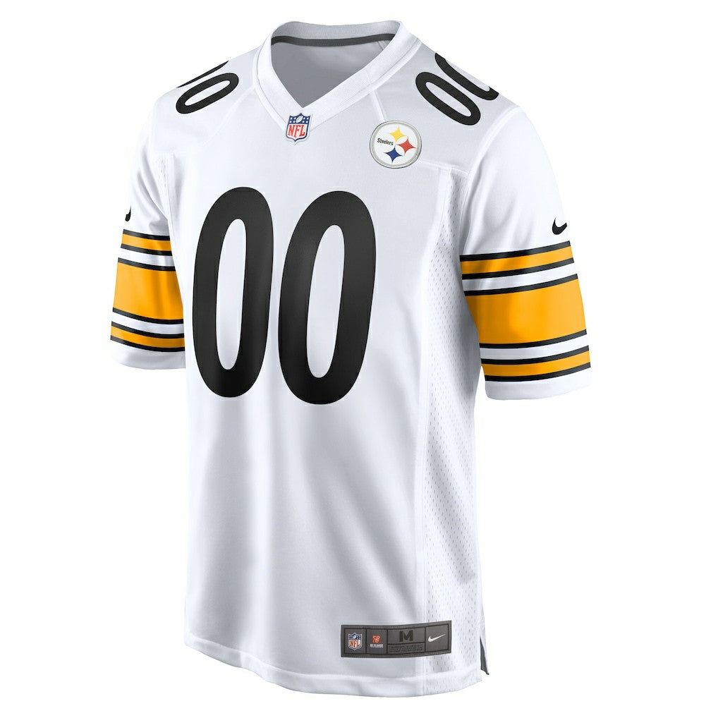 Pittsburgh Steelers Game Custom Jersey - White
