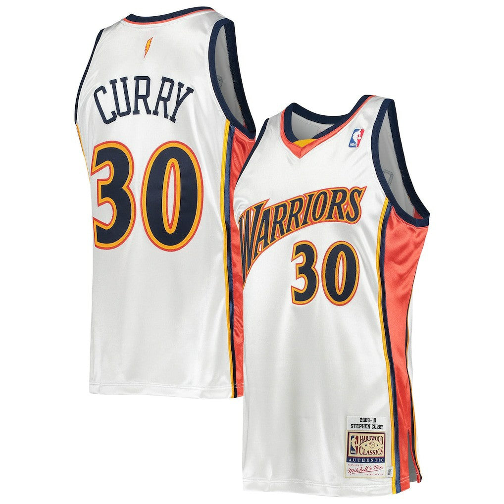 Stephen Curry Golden State Warriors 2009/10 Hardwood Classics Authentic Jersey sale - White