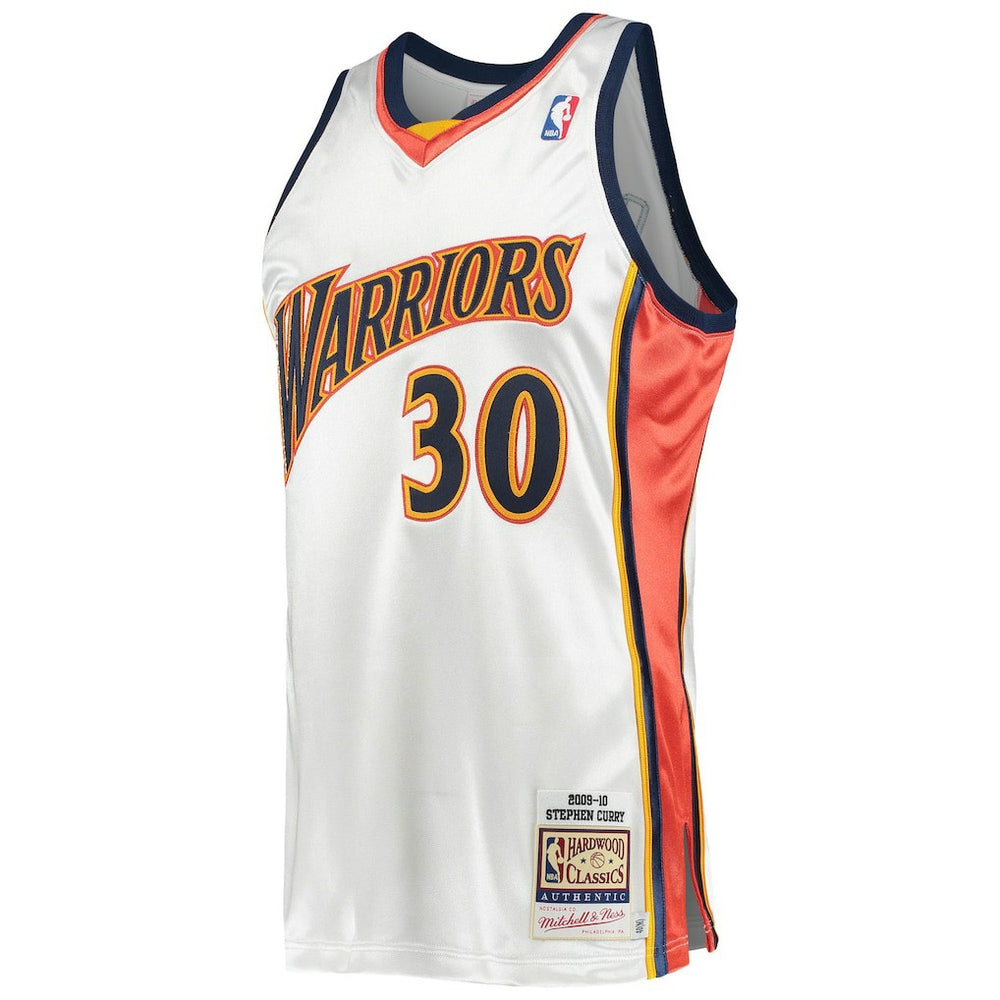 Stephen Curry Golden State Warriors 2009/10 Hardwood Classics Authentic Jersey sale - White