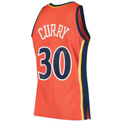 Stephen Curry Golden State Warriors Hardwood Classics Swingman Jersey sale - Orange
