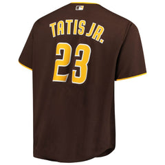 Fernando Tatis Jr. San Diego Padres Big & Tall Replica Player Jersey Brown