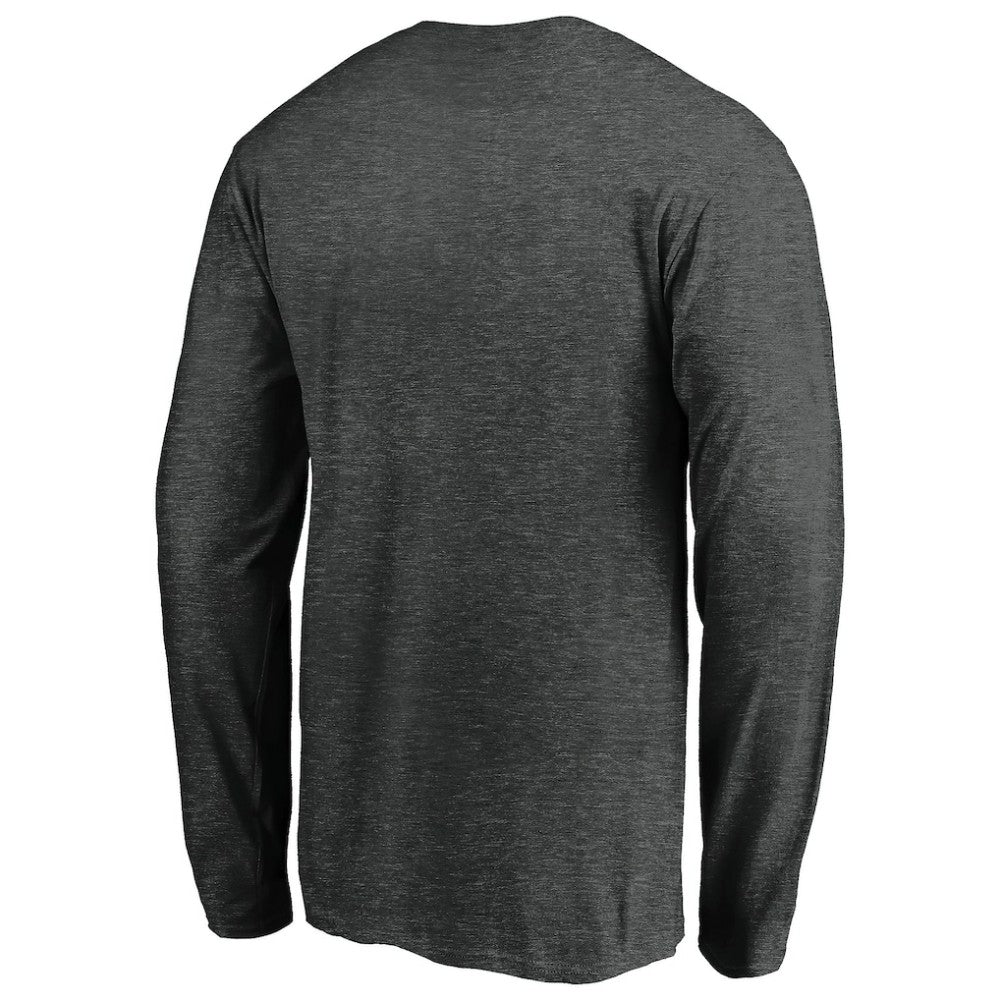 Chicago White Sox Cooperstown Collection Huntington Logo Long Sleeve T-Shirt Charcoal