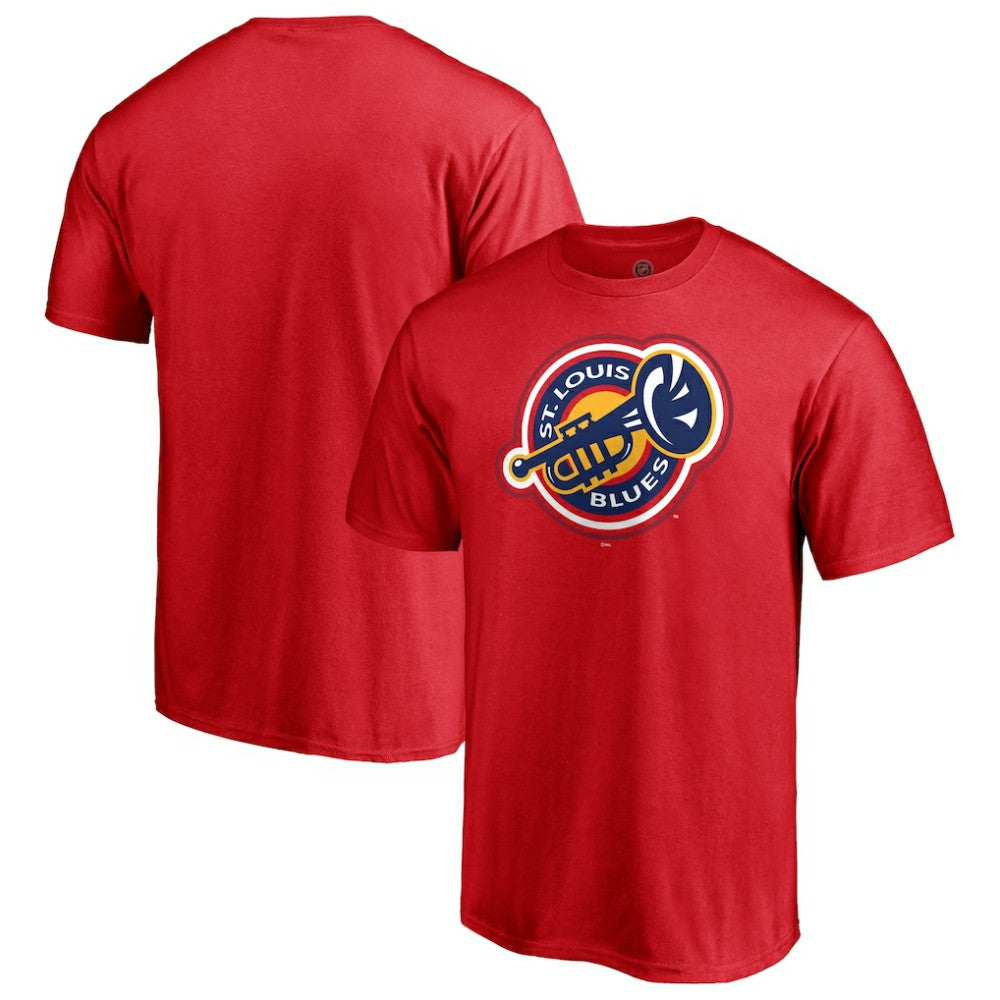St. Louis Blues Special Edition Secondary Logo T-Shirt Red