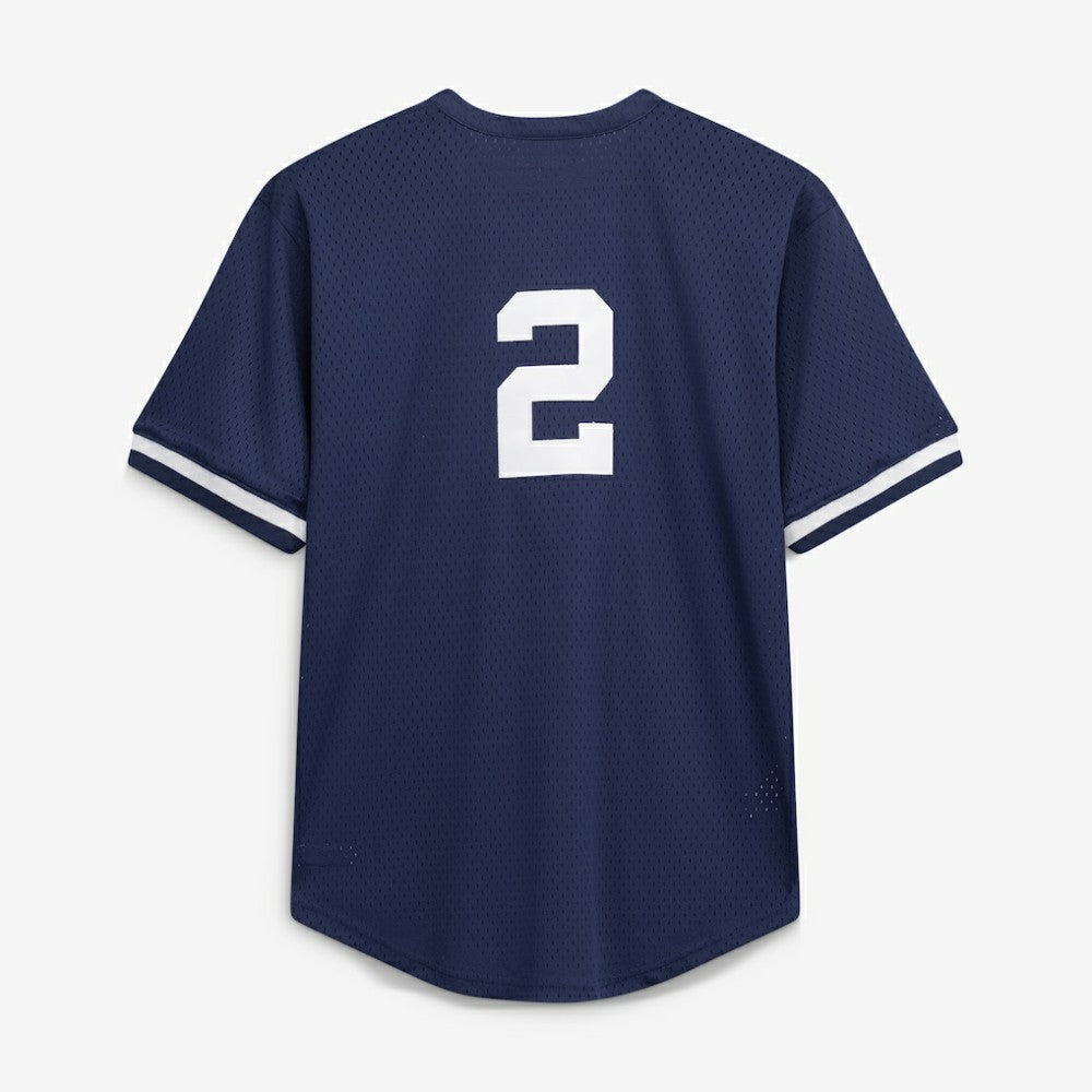 Derek Jeter New York Yankees Big & Tall Batting Practice Replica Player Jersey Navy | Mitchell & Ness