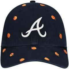 Atlanta Braves Women's Confetti Clean Up Adjustable Hat Navy | 47 brand