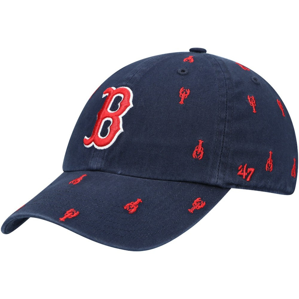 Boston Red Sox Women's Confetti Clean Up Adjustable Hat Navy | 47 brand
