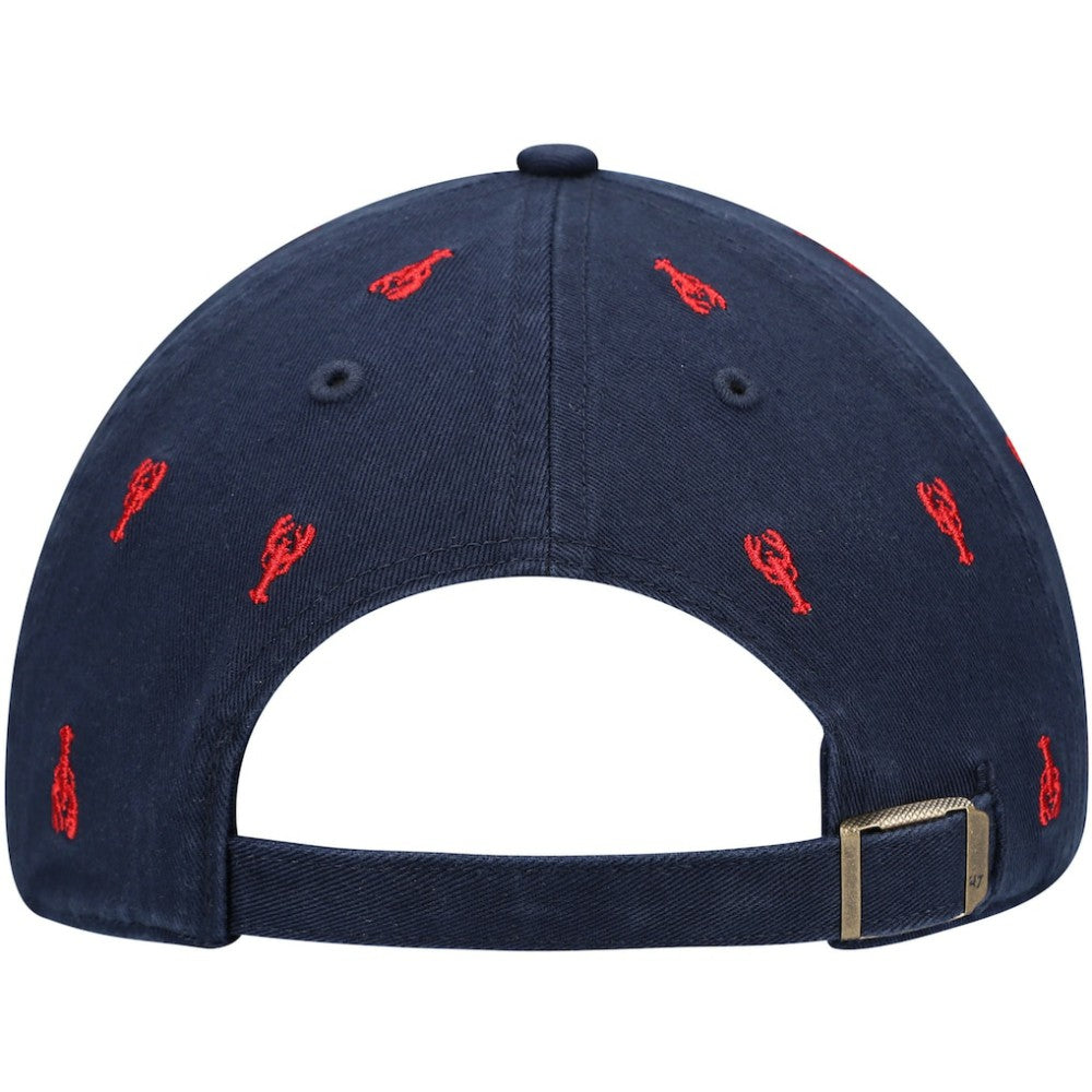 Boston Red Sox Women's Confetti Clean Up Adjustable Hat Navy | 47 brand