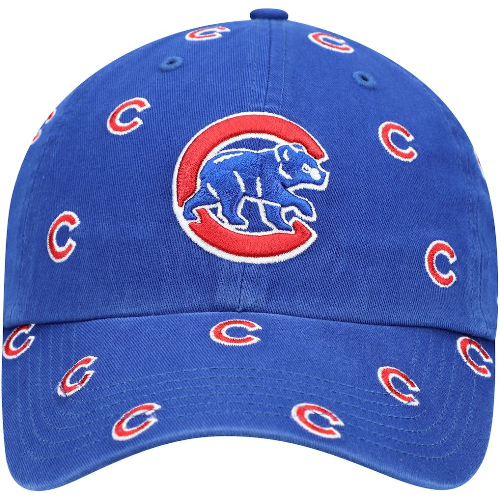 Chicago Cubs Women's Confetti Clean Up Adjustable Hat Royal | 47 brand