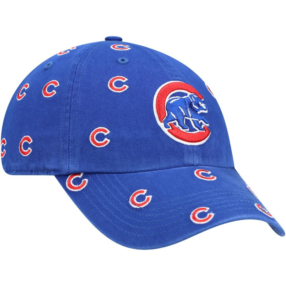 Chicago Cubs Women's Confetti Clean Up Adjustable Hat Royal | 47 brand