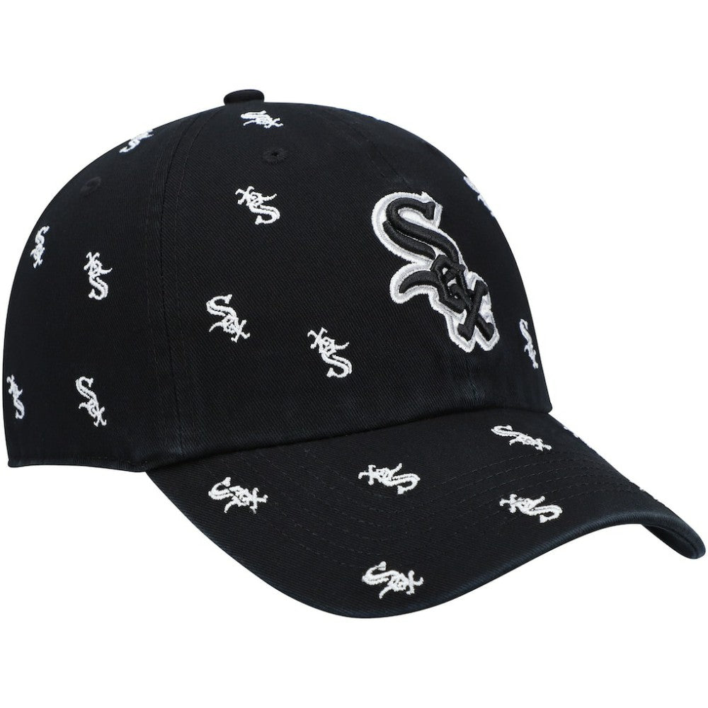 Chicago White Sox Women's Confetti Clean Up Adjustable Hat Black | 47 brand