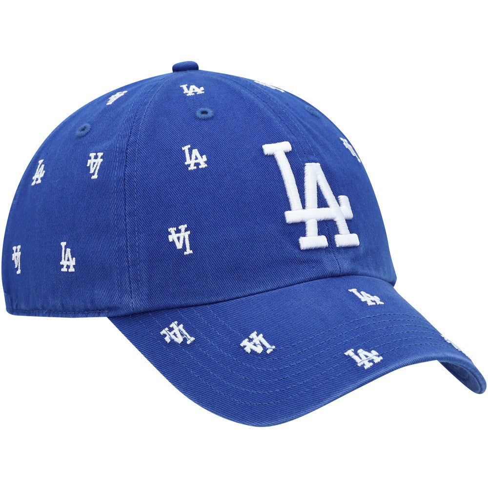 Los Angeles Dodgers Women's Confetti Clean Up Adjustable Hat Royal | 47 brand