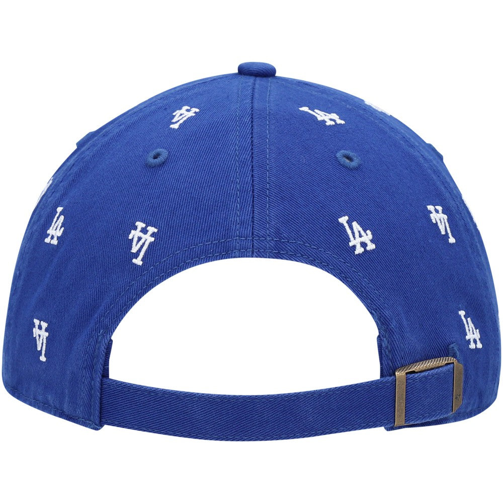 Los Angeles Dodgers Women's Confetti Clean Up Adjustable Hat Royal | 47 brand
