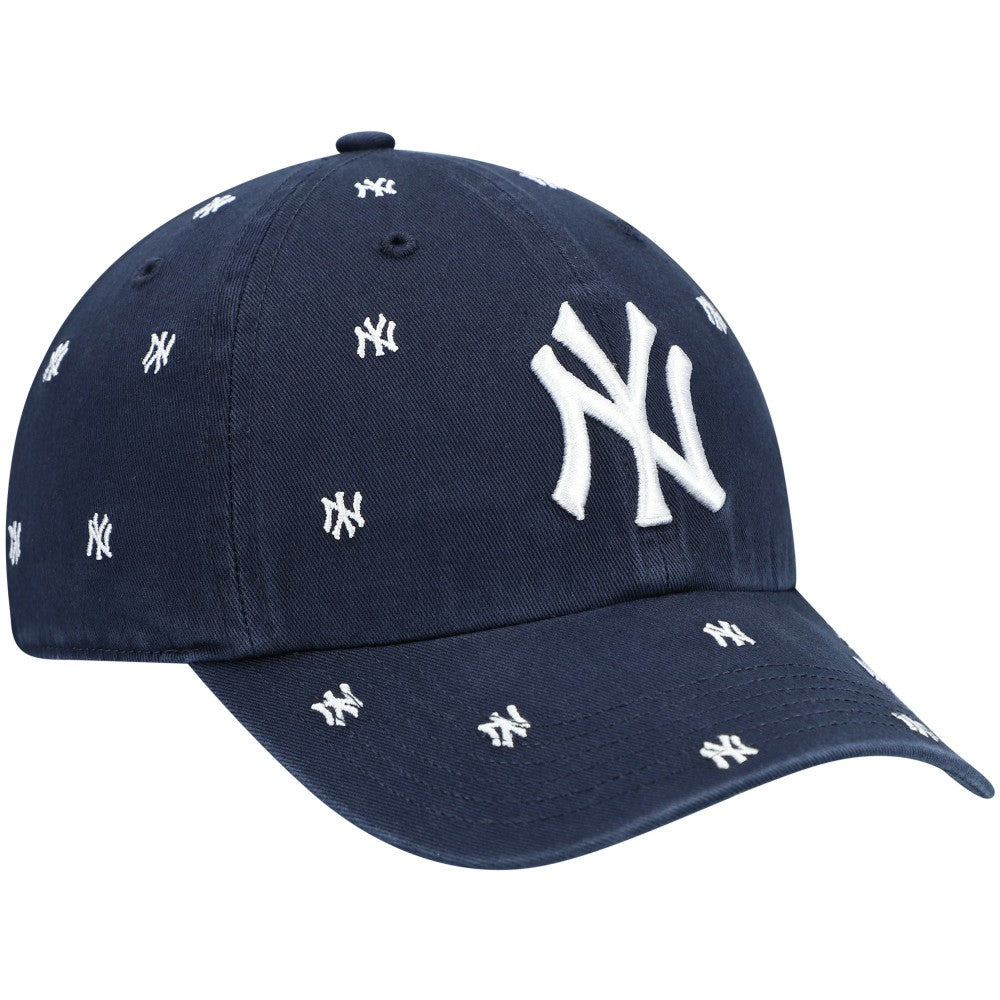 New York Yankees Women's Confetti Clean Up Adjustable Hat Navy | 47 brand