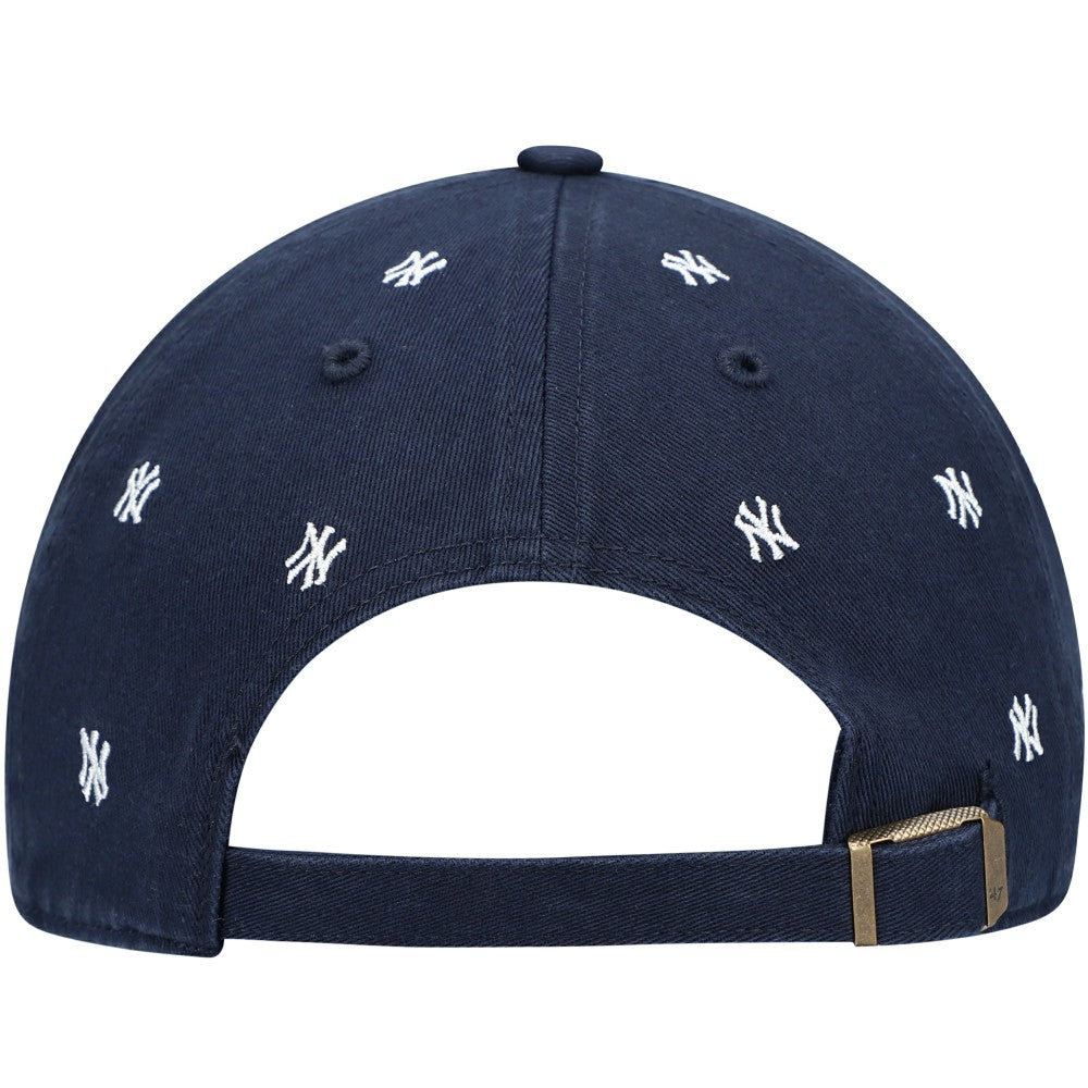 New York Yankees Women's Confetti Clean Up Adjustable Hat Navy | 47 brand