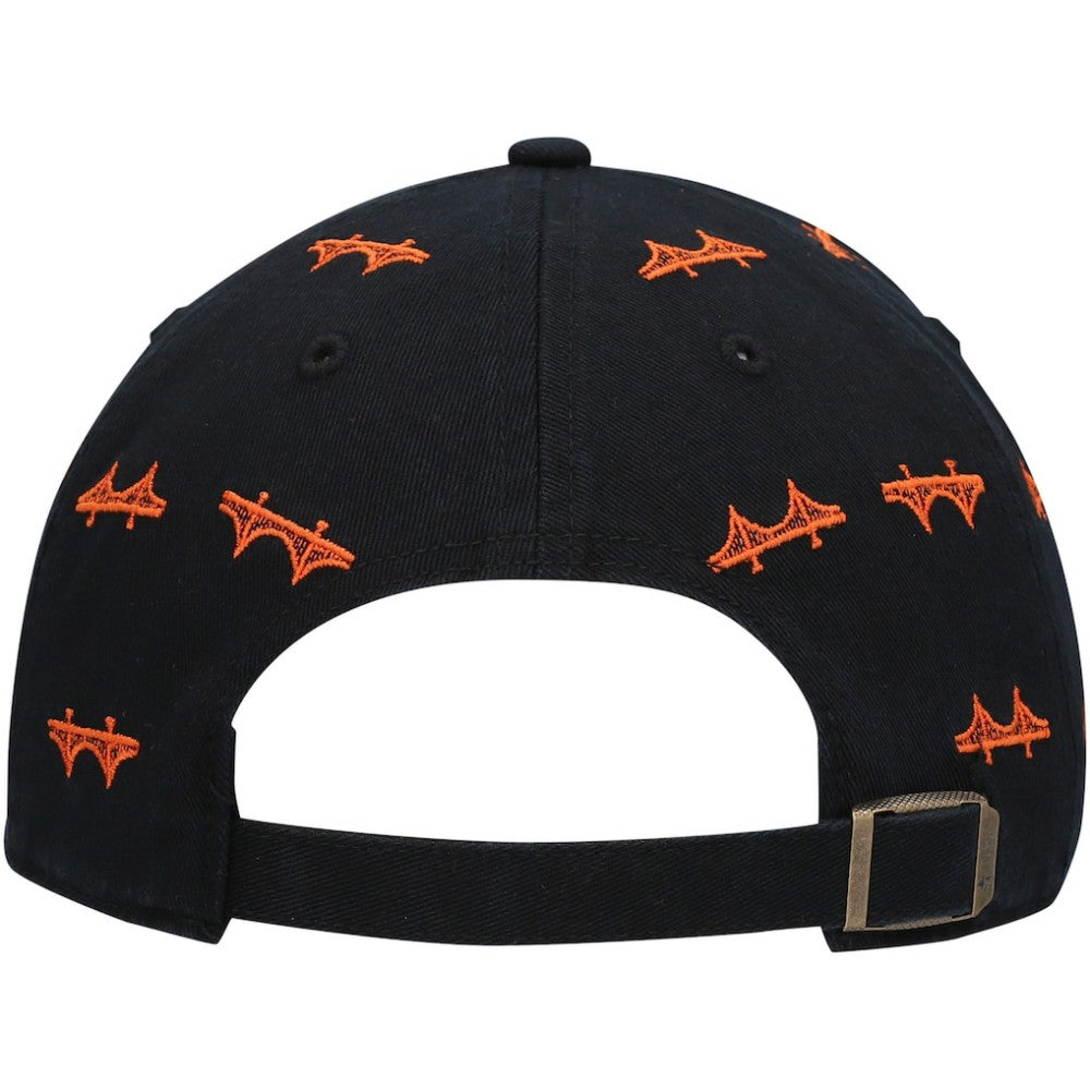 San Francisco Giants Women's Confetti Clean Up Adjustable Hat Black | 47 brand