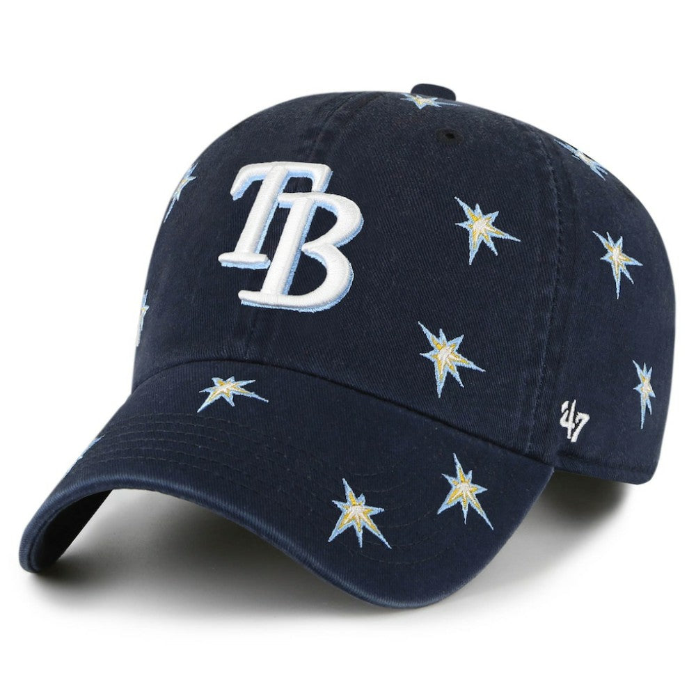 Tampa Bay Rays Women's Confetti Clean Up Adjustable Hat Navy | 47 brand