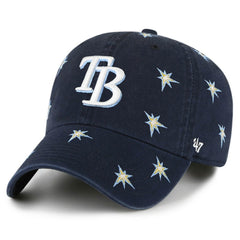 Tampa Bay Rays Women's Confetti Clean Up Adjustable Hat Navy | 47 brand