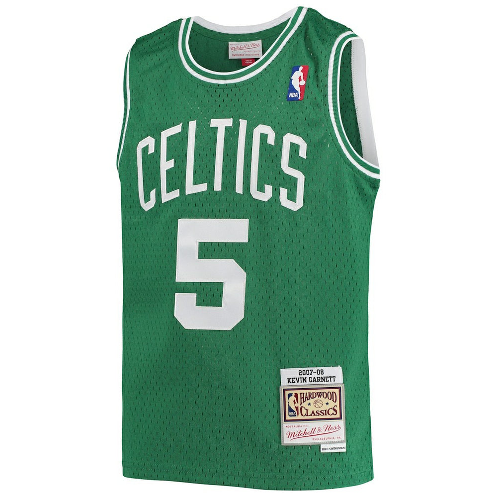 Kevin Garnett Boston Celtics Youth 2007/08 Hardwood Classics Swingman Jersey - Kelly Green