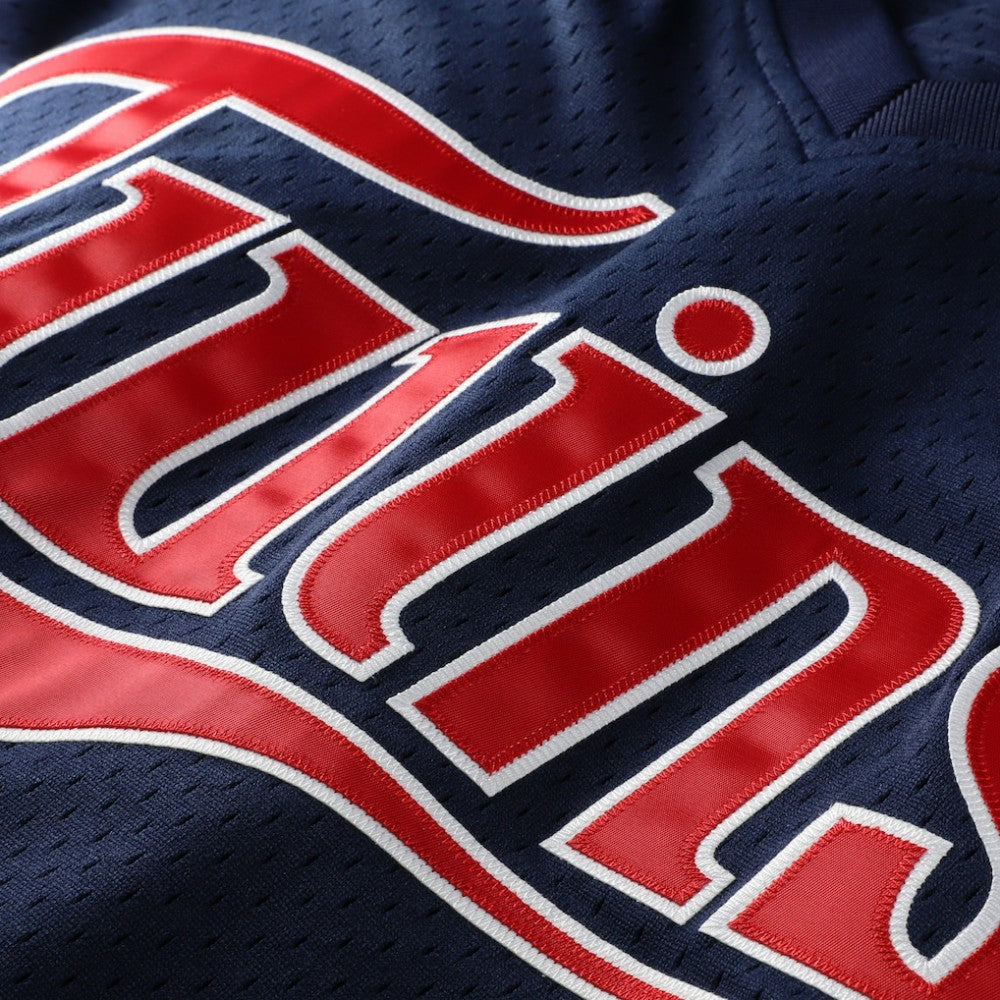 David Ortiz Minnesota Twins 2002 Cooperstown Collection Mesh Batting Practice Jersey Navy | Mitchell & Ness