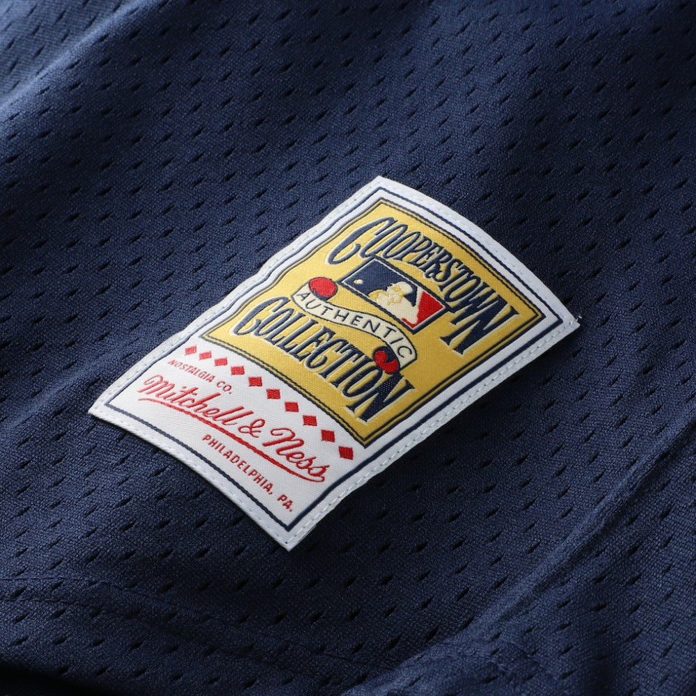 David Ortiz Minnesota Twins 2002 Cooperstown Collection Mesh Batting Practice Jersey Navy | Mitchell & Ness