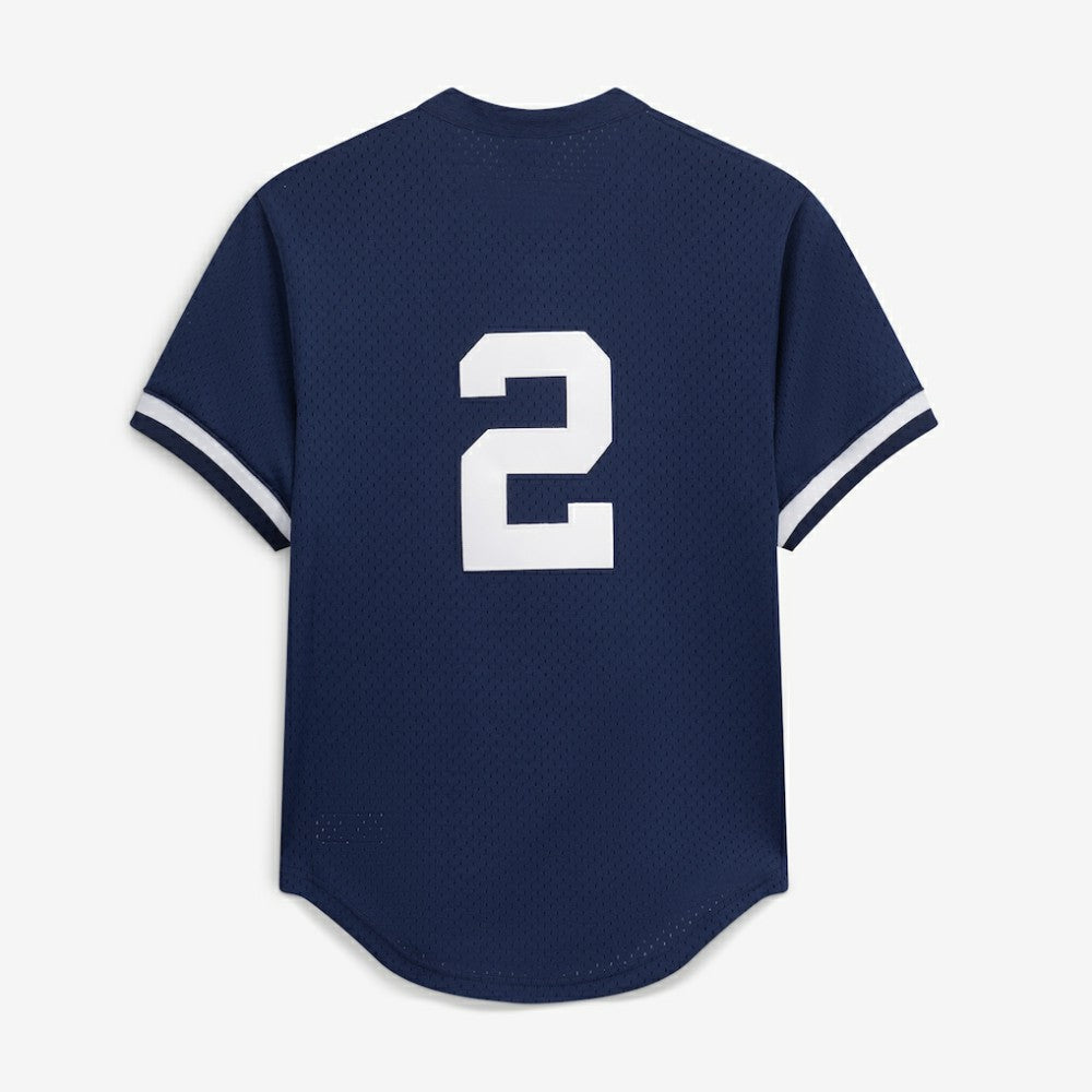 Derek Jeter New York Yankees Authentic Batting Practice Jersey Navy | Mitchell & Ness