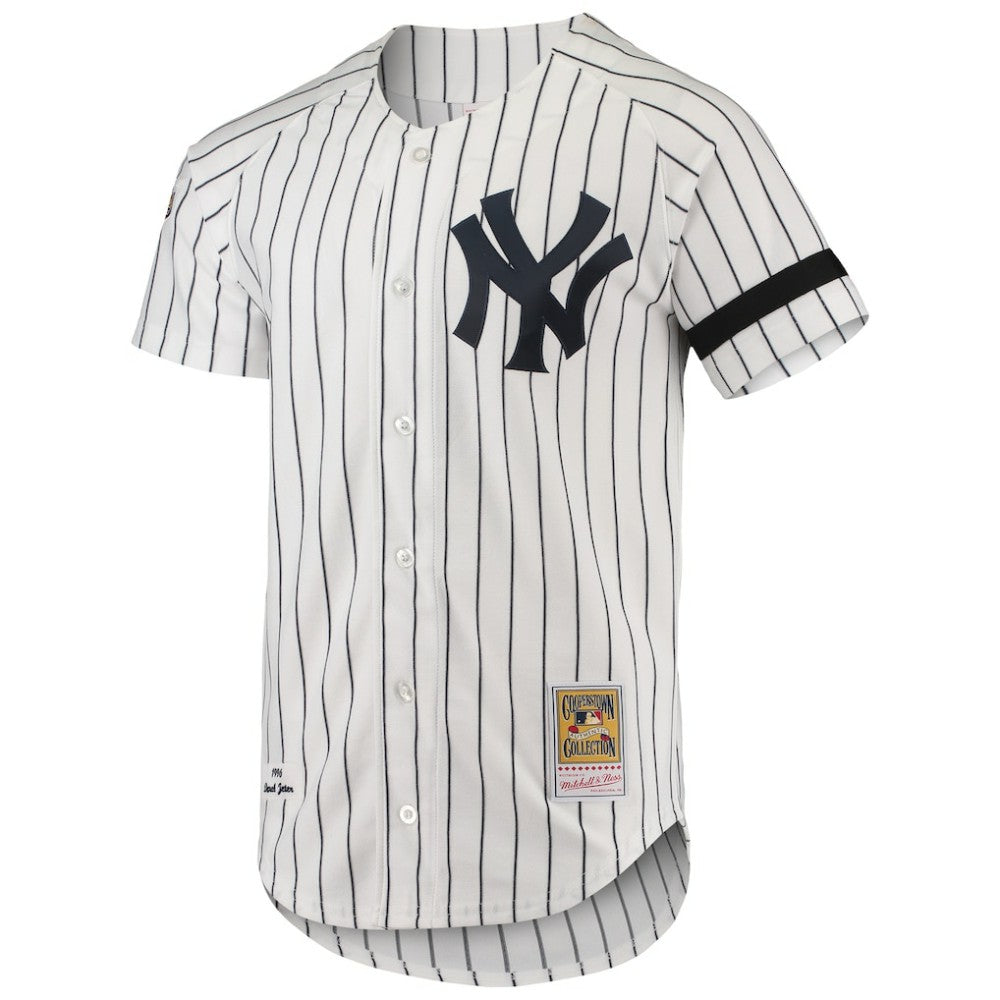 New York Yankees Cooperstown Collection 1996 Authentic Home Jersey White | Mitchell & Ness