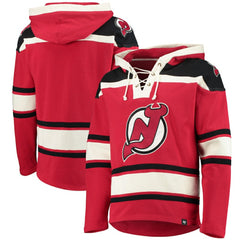New Jersey Devils '47 Superior Lacer Hoodie Red